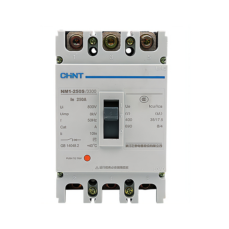 MCCB Circuit Breakers  Disjoncteurs NM1 100A 160A 200A 315A 630A 1000A 1250A CHINT Automatic Air switch