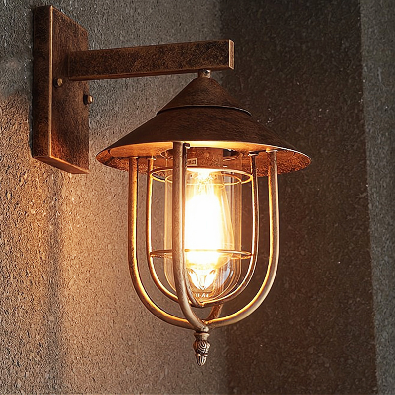 Outdoor garden lamp Retro Industrial Style IP 65 Aluminum Outdoor Lighting Wall Light