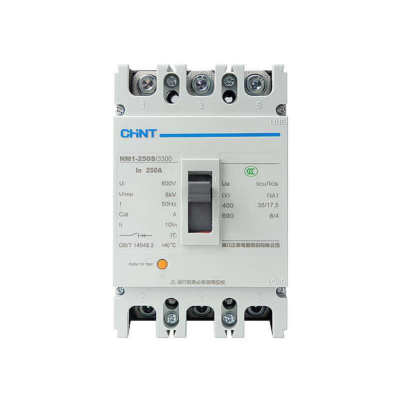 MCCB Circuit Breakers  Disjoncteurs NM1 100A 160A 200A 315A 630A 1000A 1250A CHINT Automatic Air switch