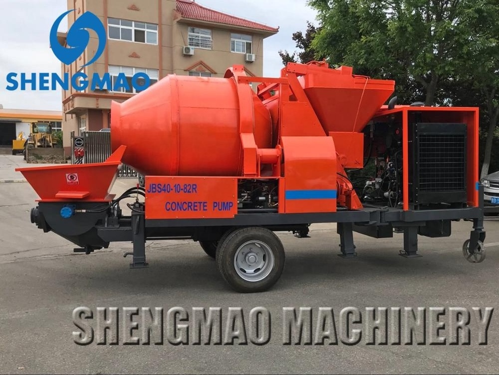 high quality diesel engine JBS40R Concrete mixer pump mixing pump hydraulic pump with China factory price