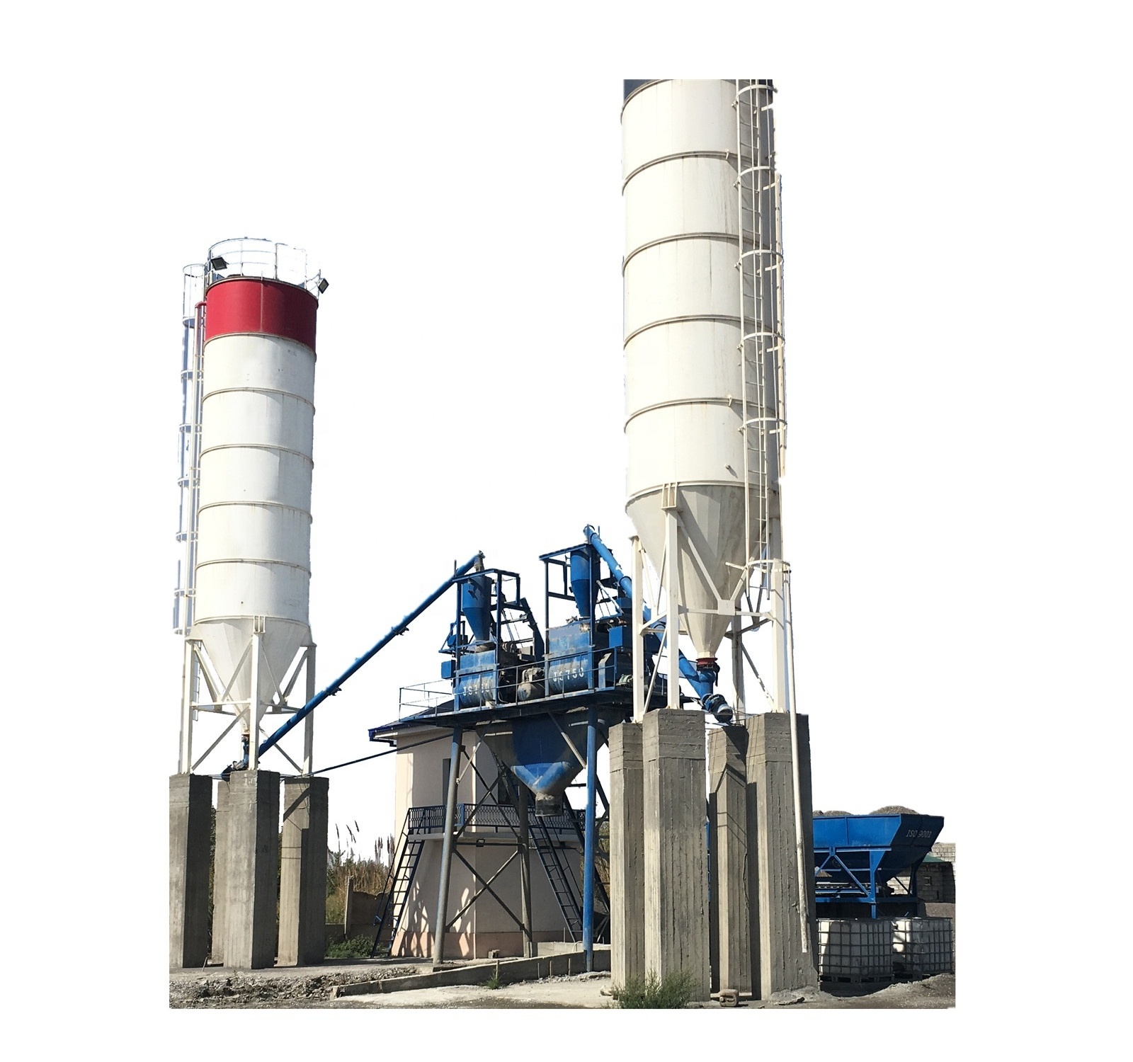 efficient 50m3/h HZS50  concrete batching plant concrete mixing plant for ready mix concrete with china factory price