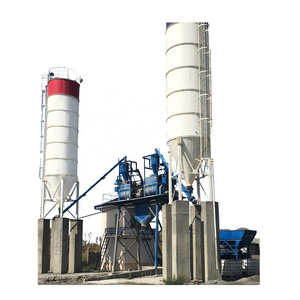 efficient 50m3/h HZS50  concrete batching plant concrete mixing plant for ready mix concrete with china factory price