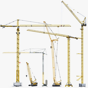 QTZ63(5010) tower crane boom length 50m mini tower crane price