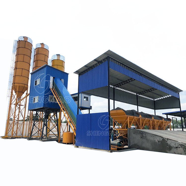 Tailored concrete batch production line Flexible cement mixing plant Robust aggregate batcher