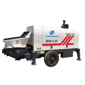 Efficient Small Concrete Pump Machine Diesel Trailer Concrete Pumps 60M3