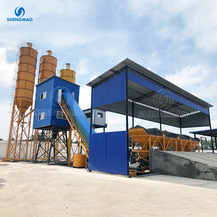 Tailored concrete batch production line Flexible cement mixing plant Robust aggregate batcher