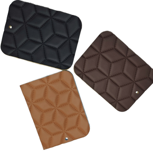 Wholesale Diamond Embossed PVC Synthetic Leather Stylish Car Floor Mats Sofa Covers Stretchable Decorative Bags Umbrellas