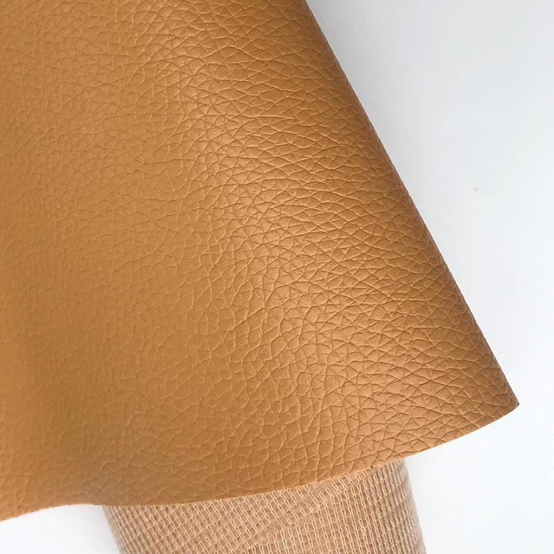 PVC synthetic leather DE90 litchi texture embossed leather for car seat office seat leather product fabric wholesale