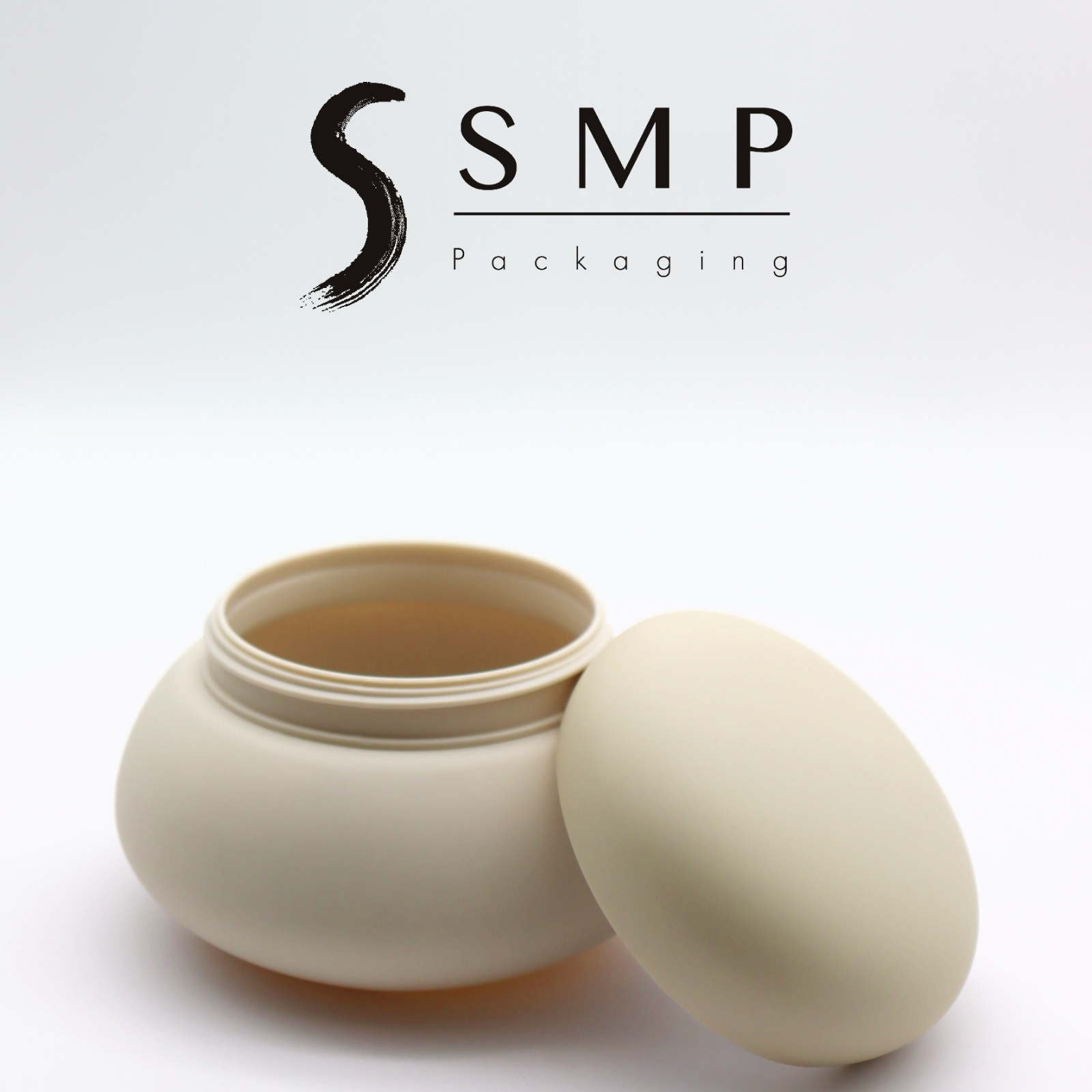 SMP Cosmetic Jar Face Cream/body Butter Jar Matte PP Frosted PP Wholesale Luxury 100g Cosmetic Container Cosmetic Jars with Lids