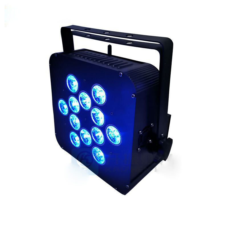 Battery Wireless Remote Contron Par 12*18w Ip65 Outdoor Led Waterproof Par Light Dmx Power Led RGB Stage Light