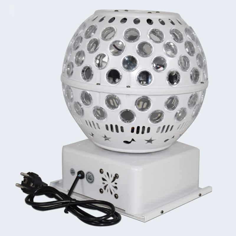 Led Laser Projector Dj Light Music Disco Ball Stage Rotating Effect Lights RGBW DMX Party Lighting For Family Club