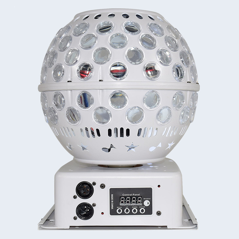 Led Laser Projector Dj Light Music Disco Ball Stage Rotating Effect Lights RGBW DMX Party Lighting For Family Club