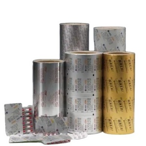 8011 o temper gold color aluminum foil ptp blister aluminum foil for Pharmaceutical industry