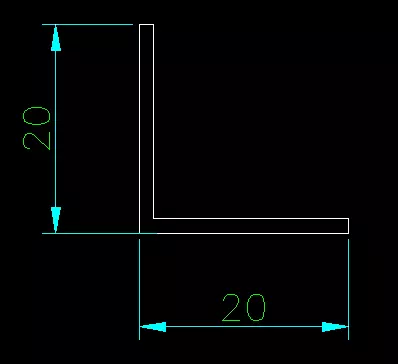 aluminum angle 40mmx40mm /angle bar 40x40x4 /costruction architectural aluminum extruded angle profile