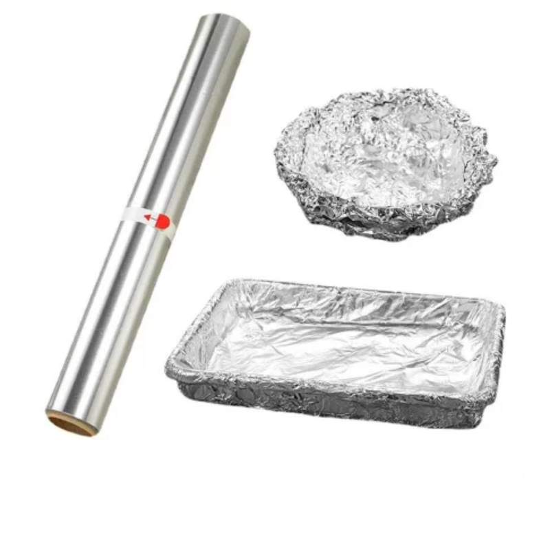 15 Microns Kitchen Aluminium Foil 1235 8011 8079 1100 Aluminum foil Household Aluminium Foil Rolls Food Packaging