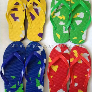 hot-selling to Africa -PE FLOWER FLIPFLOP Slippers