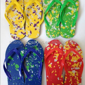 hot-selling to Africa -PE FLOWER FLIP FLOP Slippers