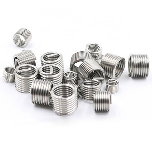 Titanium Helical Inserts TC4 Wire Threaded Inserts M5-m12 Heli Coil