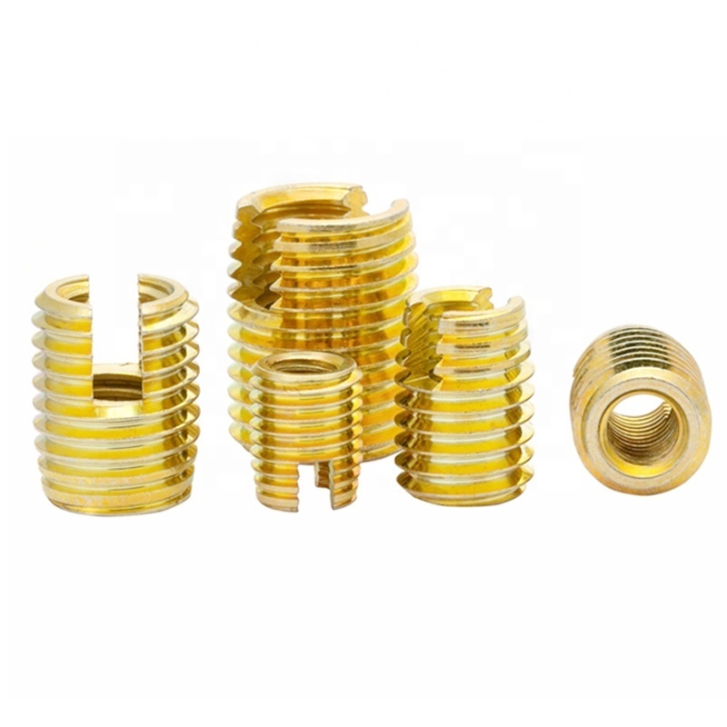 302 Slotted Thin-walled Self Tapping Screw Sleeve M5-M6-M8-M10-M12-M14 Self-tapping Inserts