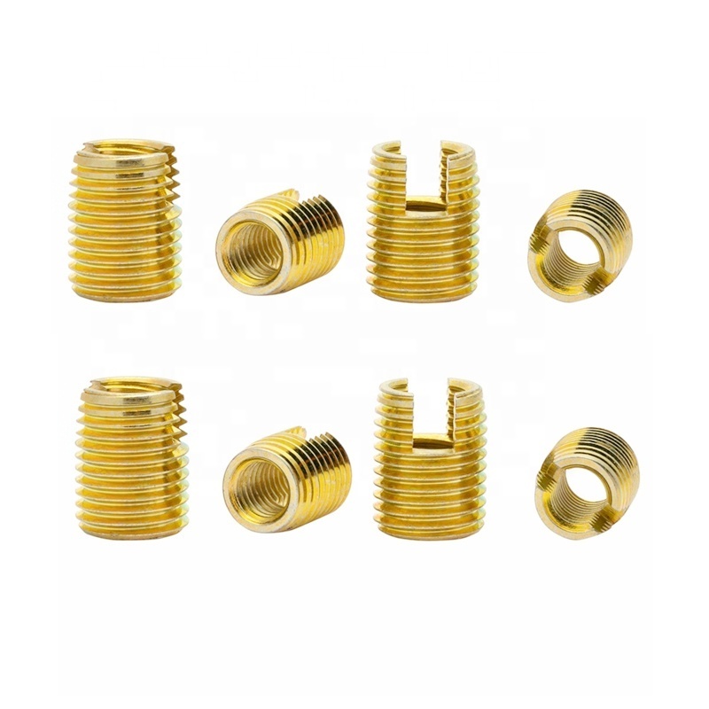 302 Slotted Thin-walled Self Tapping Screw Sleeve M5-M6-M8-M10-M12-M14 Self-tapping Inserts