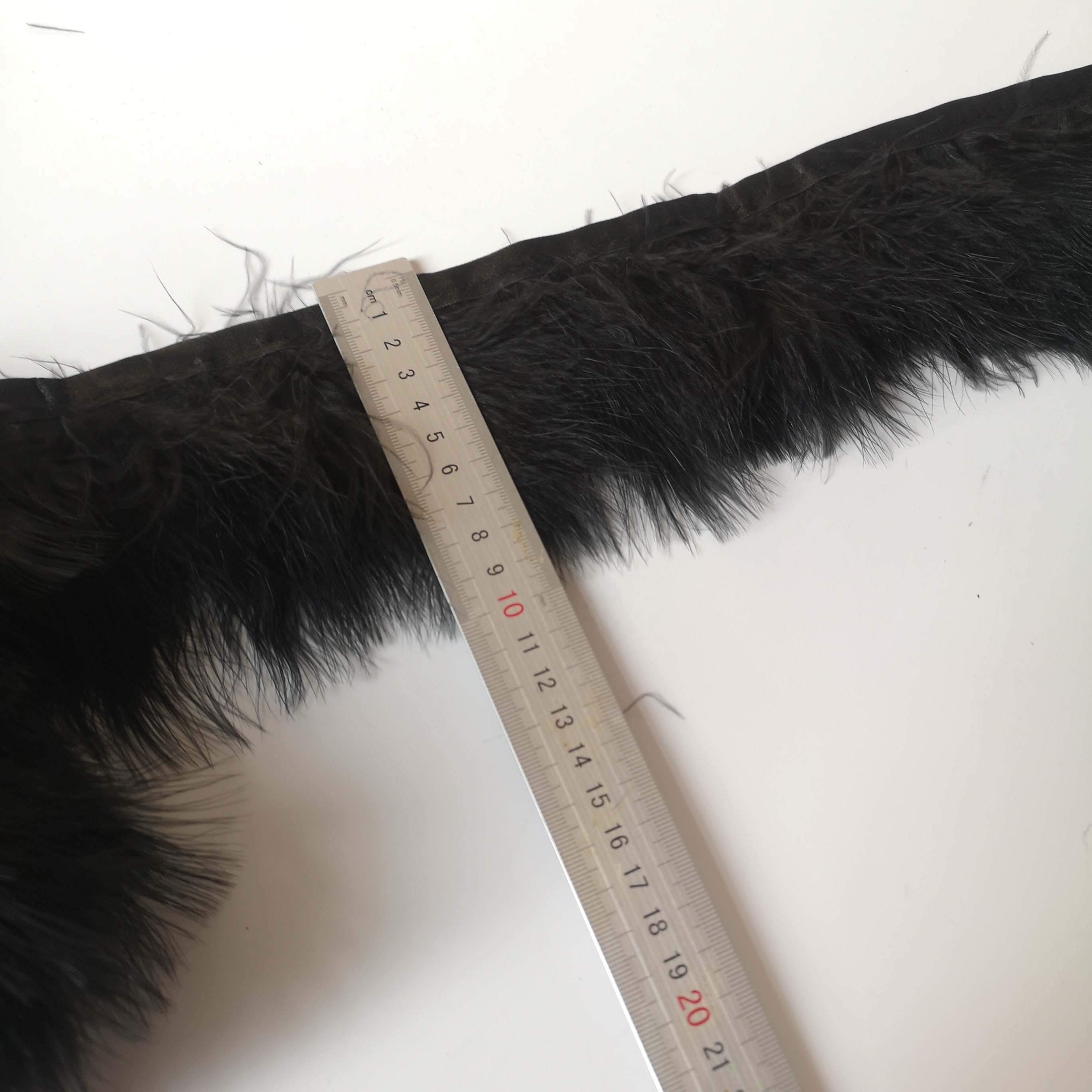 Wedding Decoration SyntheticTurkey Feathers High Quality Turkey Marabou Feathers Dyed Black Feather Trim