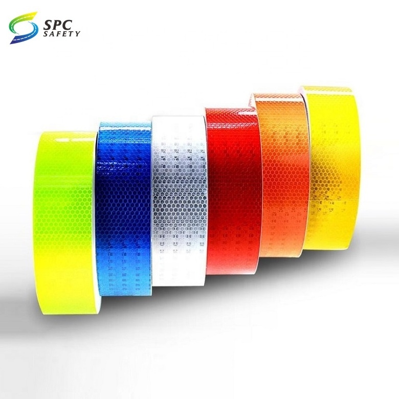 Prams Bicycle Wheel Rims Helmets Trekking Bike Bicycle Rims lattice Reflective warning film Conspicuity Reflector sticker tape