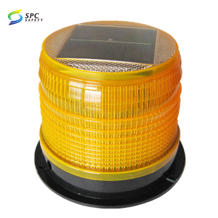 Magnetic Portable Vehicle Emergency signal Rotating flash warning lamp battery operated traffic safety Led strobe beacon light