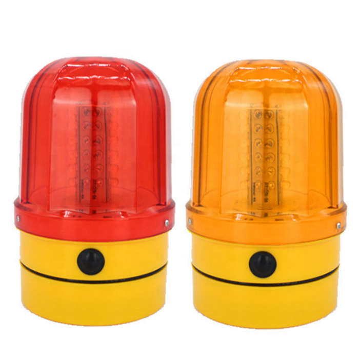 Magnetic Portable Vehicle Emergency signal Rotating flash warning lamp battery operated traffic safety Led strobe beacon light