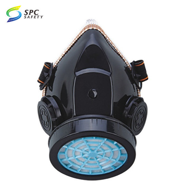 Cheap single filter activated carbon dustproof cartridge np305 safety paint chemical reusable gas mask respirator for worker