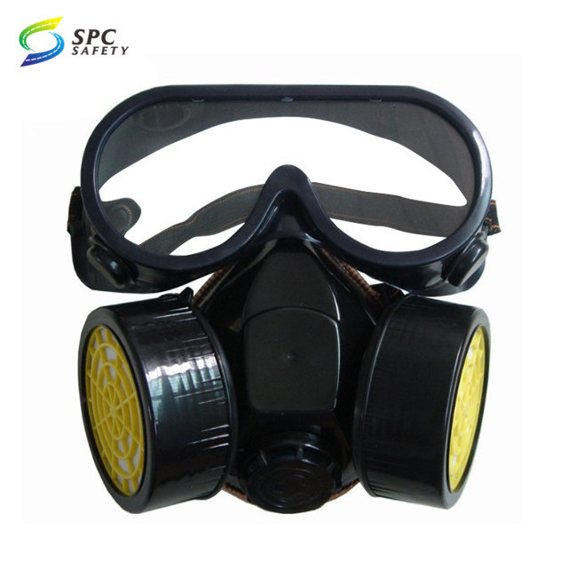 Cheap spray paint Industrial safety work protective antigas reusable np306 activated carbon filter half face gas mask respirator