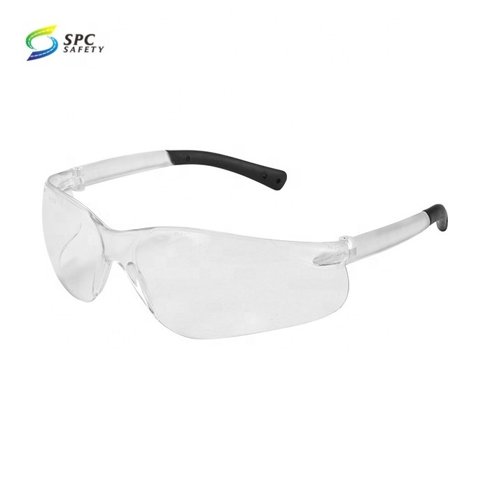 Wholesale fashion simple splash impact protection Dustproof Industrial security eyewear protective eyeglasses safety glasses