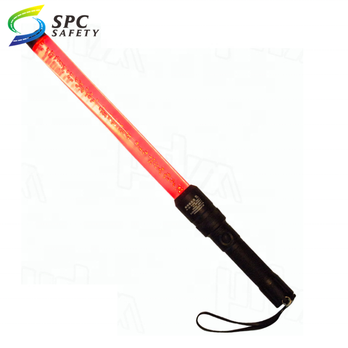 High brightness Waterproof rechargeable explosionproof multi-function flashing warning signal wand traffic baton light stick