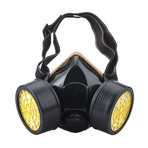 Cheap spray paint Industrial safety work protective antigas reusable np306 activated carbon filter half face gas mask respirator