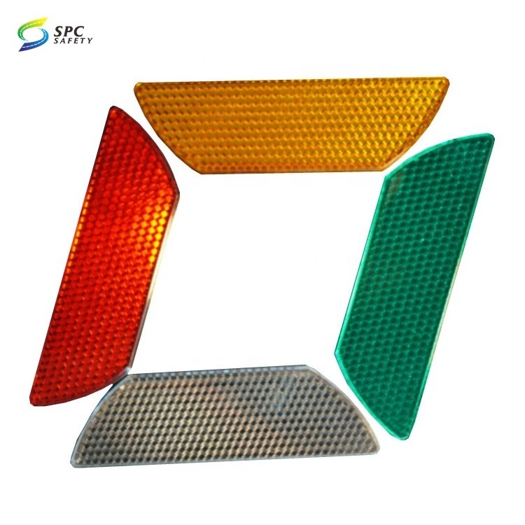 Wholesale Customized all size colors High brightness trailer truck Road stud cat eye traffic safety road plastic reflector