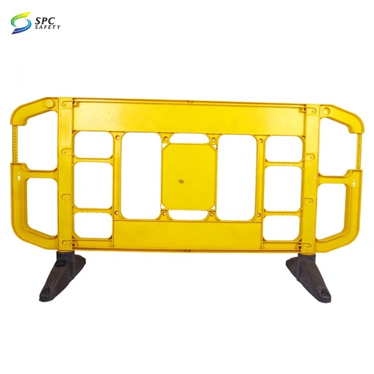 Portable driveway road street roadside vehicle pedestrians safety divider Plastic traffic fence crowd control fence barrier