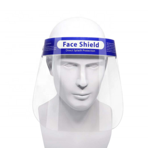 Industry daily Reusable Anti Fog plastic full face protective visor clear safety Isolation guard splash protection Face shield