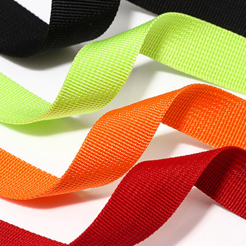 Factory Wholesale Nylon Webbing Polyester Strap For Bag clothing custom printed nylon PP webbing belt