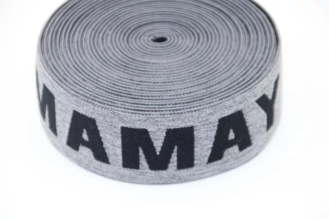 Custom Design 50mm Nylon Jacquard Elastic Band for Garment