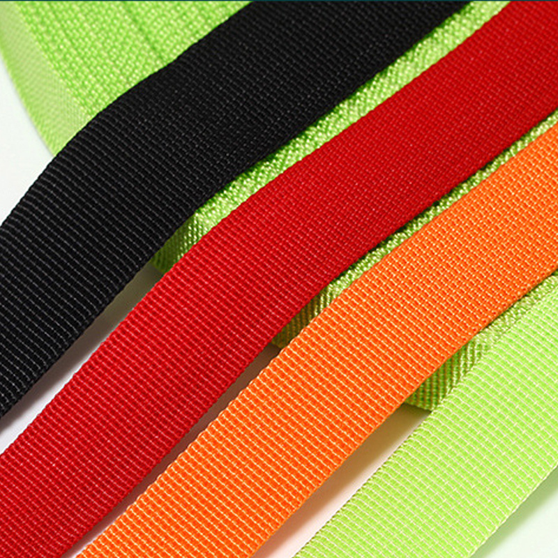 Factory Wholesale Nylon Webbing Polyester Strap For Bag clothing custom printed nylon PP webbing belt