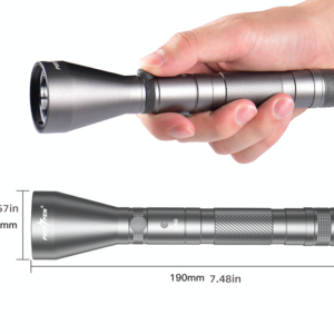 Led hunting torchlight 18650 li-ion led Torch light aluminum Flashlight Led for camping fishing outdoor