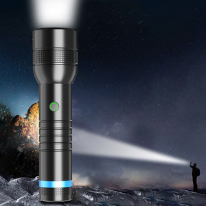 1km long range 1000m long beam type c strong power led flashlight torches