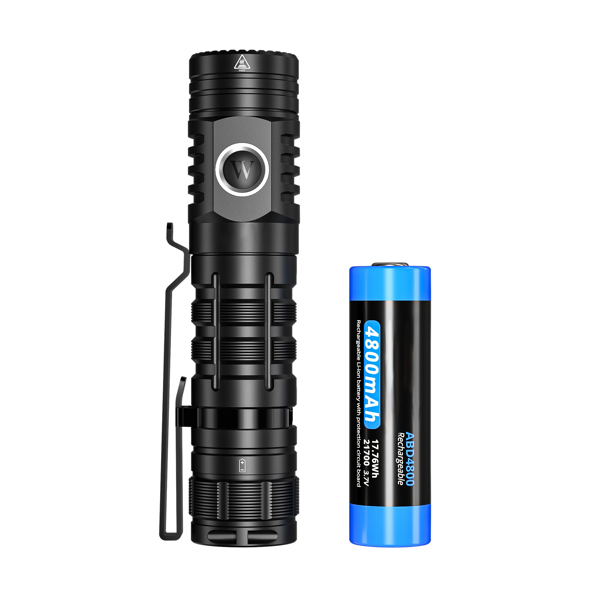 Emergency Outdoor 2000 High Lumens Pocket Power Bank Flash Light IP68 Waterproof Tactical LED Flashlights