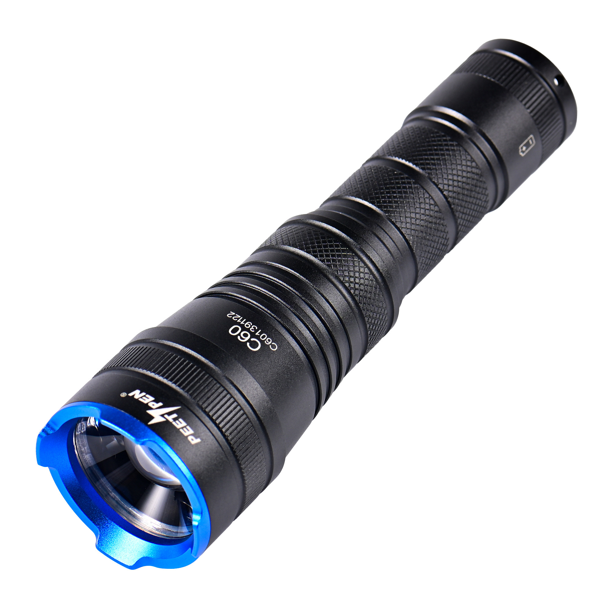 1000 Lumens Zoomable Torch IPX6 Water-Resistant 4 Light Modes AAA 18650 Battery LED Flashlight