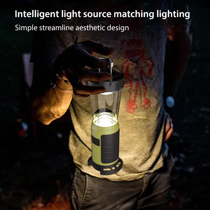 350LM IP44 Waterproof Portable outdoor Camping Essential emergency usb rechargeable camping lantern