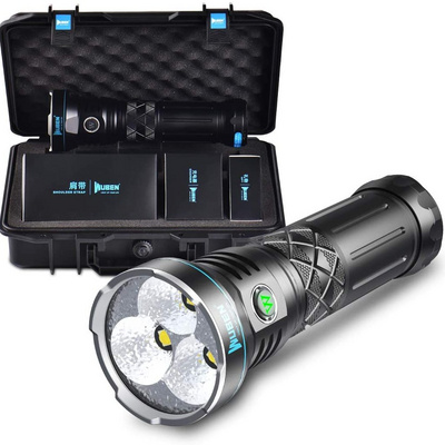 WUBEN A9 12000 lumen rechargeable high power high lumen led flashlight