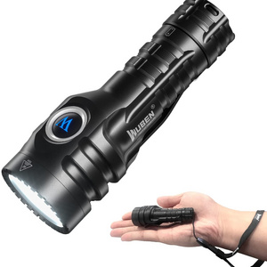 Wuben E6 mini pocket led camping torch portable small tiny long range high power flashlight