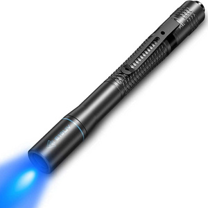 365nm Black Light Dog Cat Urine Dry Stains Blacklight Pen Light Waterproof IP68 AAA Batteries UV Flashlight