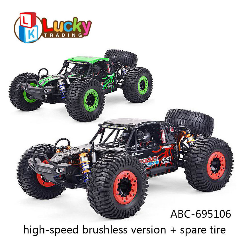 ZD Racing Car DBX-10 1/10 4WD 2.4G Remote Control RC Car Desert Truck Brush High Speed Off Road Vehicle Toys