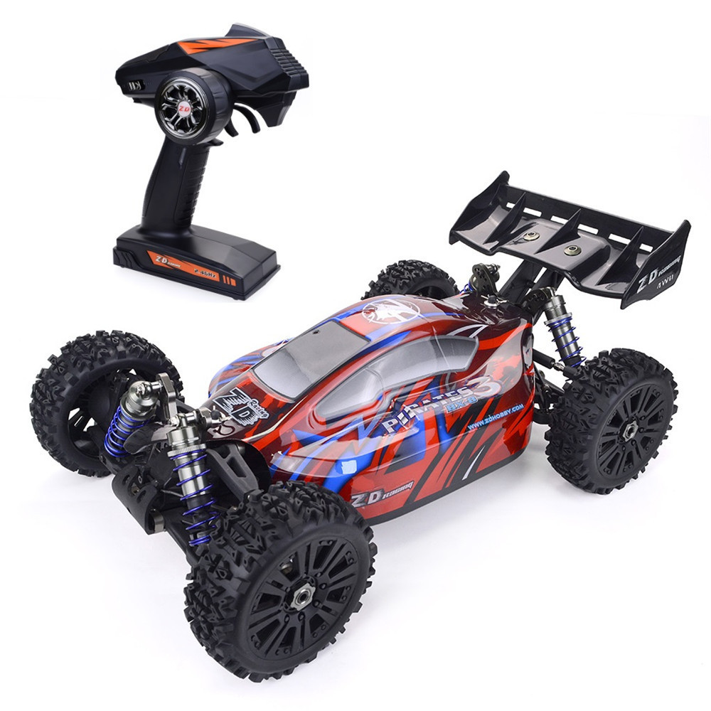 ZD Racing 9020-V3 1/8 4WD 100km/h High Speed Remote Control Cars 120A ESC 4274 Brushless Motor RC Car