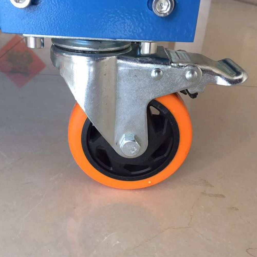 3/4/5/6 inch Industrial Medium Duty 75mm Castor Orange Swivel Heavy duty Caster rotating wheels